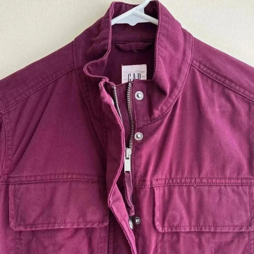 Gap Anorak Jacket, Berry Colored, Fall Lightweigh… - image 3